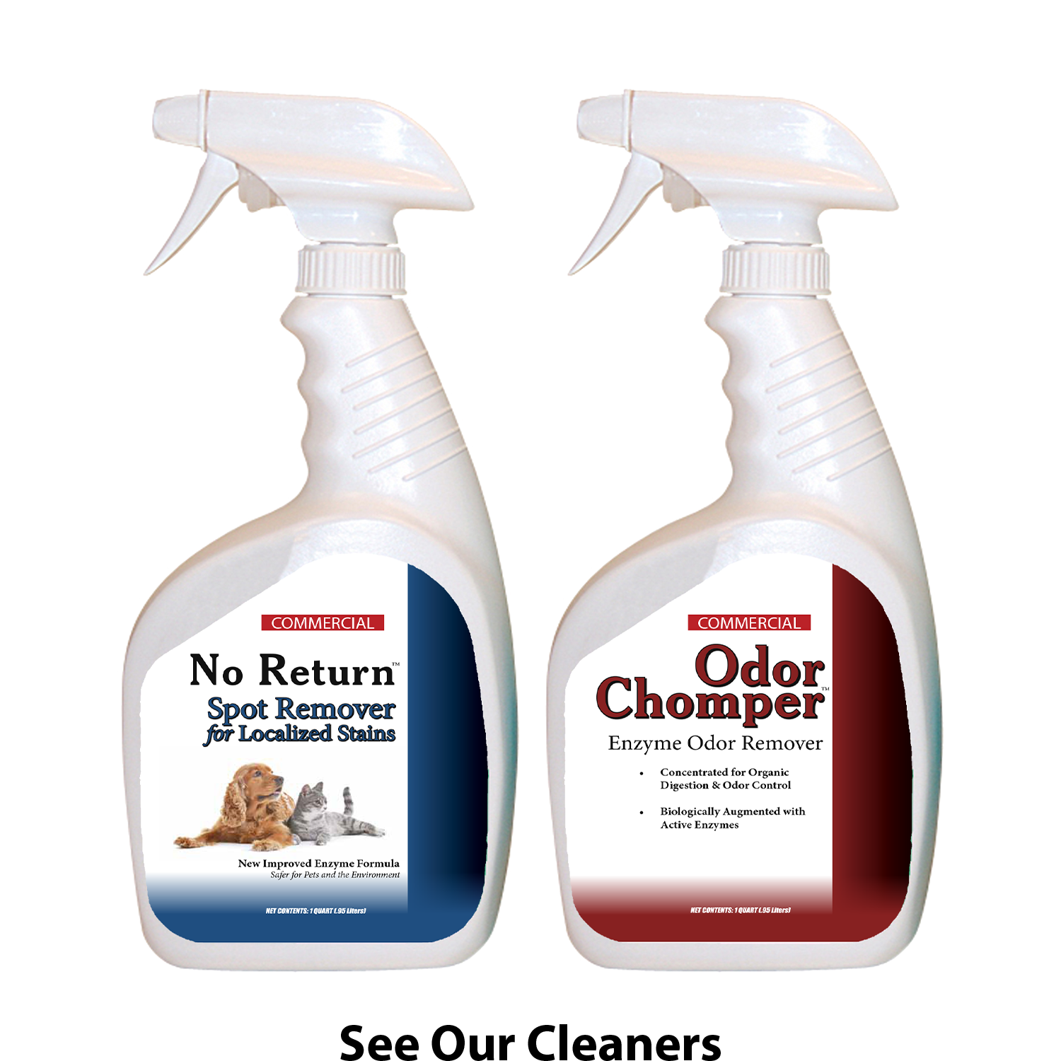 Check Out Our Selection of Cleaners!
