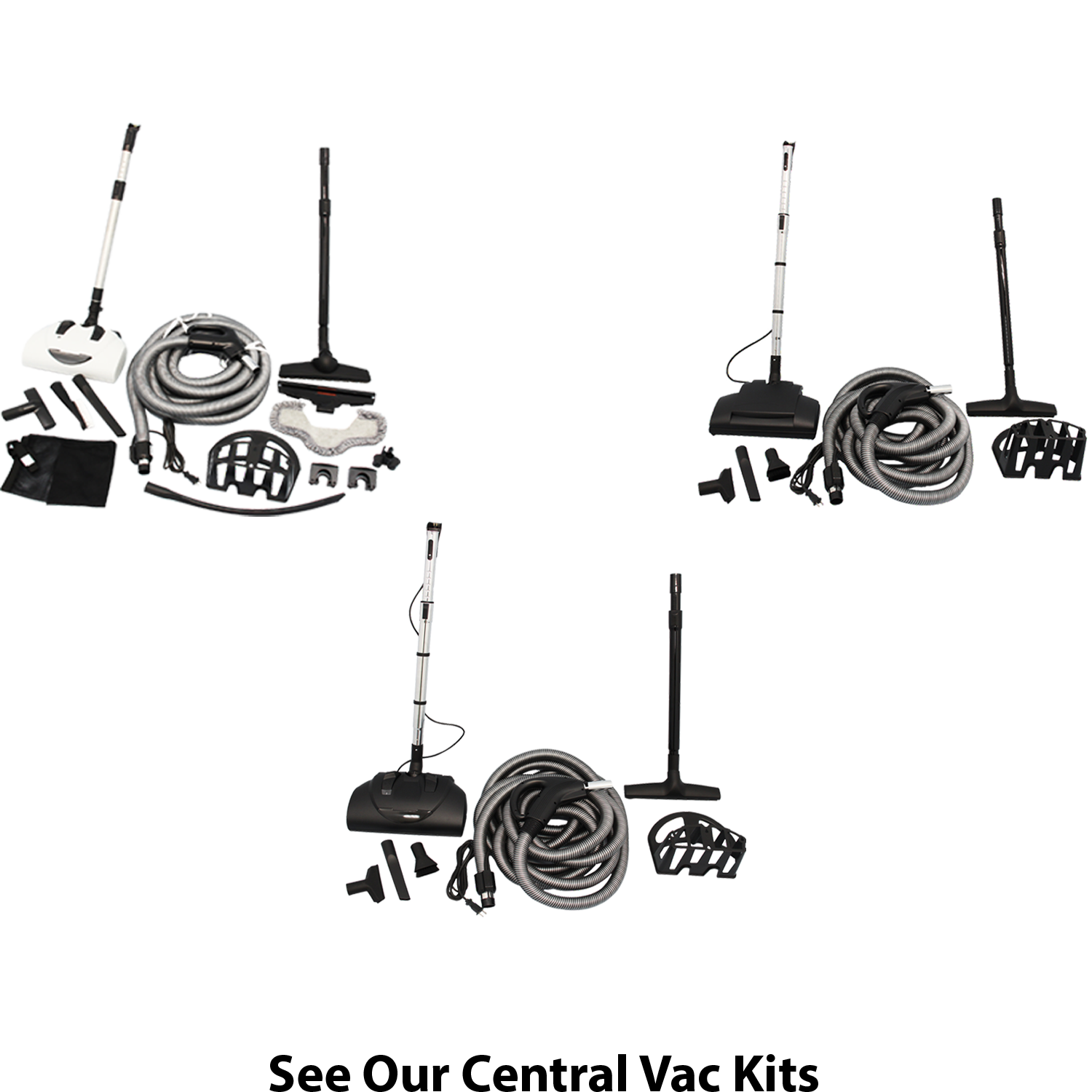 Check Out Our Selection of Central Vacuum Kits!